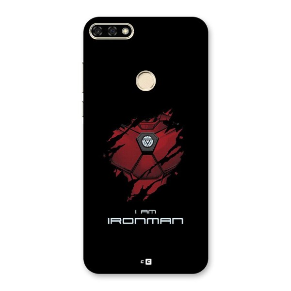 I Am Ironman Back Case for Honor 7A