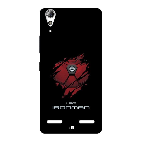 I Am Ironman Back Case for Lenovo A6000 Plus