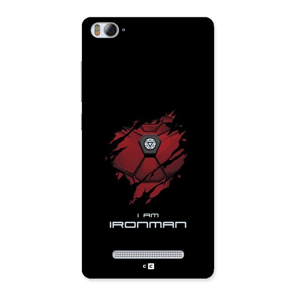 I Am Ironman Back Case for Mi4i