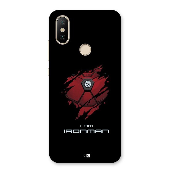 I Am Ironman Back Case for Mi A2