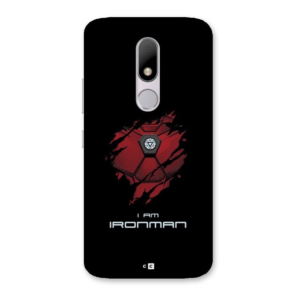 I Am Ironman Back Case for Moto M