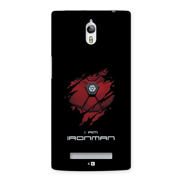 I Am Ironman Back Case for Oppo Find 7