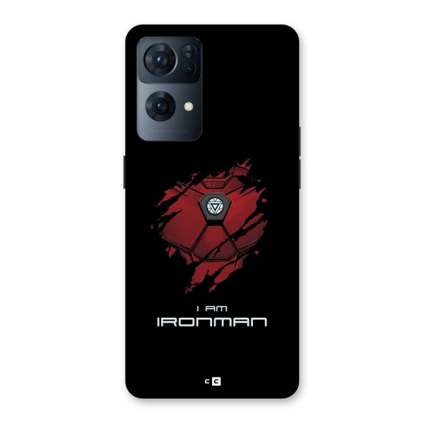 I Am Ironman Back Case for Oppo Reno7 Pro 5G