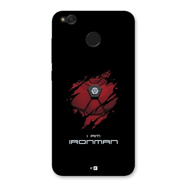 I Am Ironman Back Case for Redmi 4