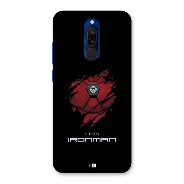 I Am Ironman Back Case for Redmi 8