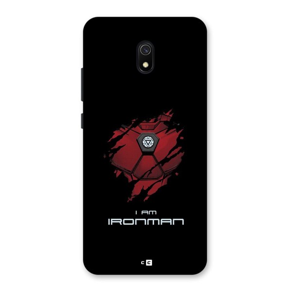 I Am Ironman Back Case for Redmi 8A