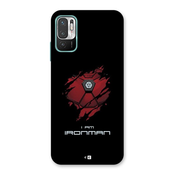 I Am Ironman Back Case for Redmi Note 10T 5G