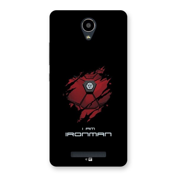 I Am Ironman Back Case for Redmi Note 2