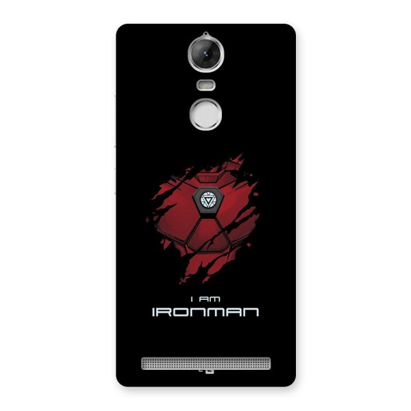 I Am Ironman Back Case for Vibe K5 Note