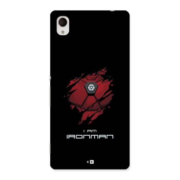 I Am Ironman Back Case for Xperia M4