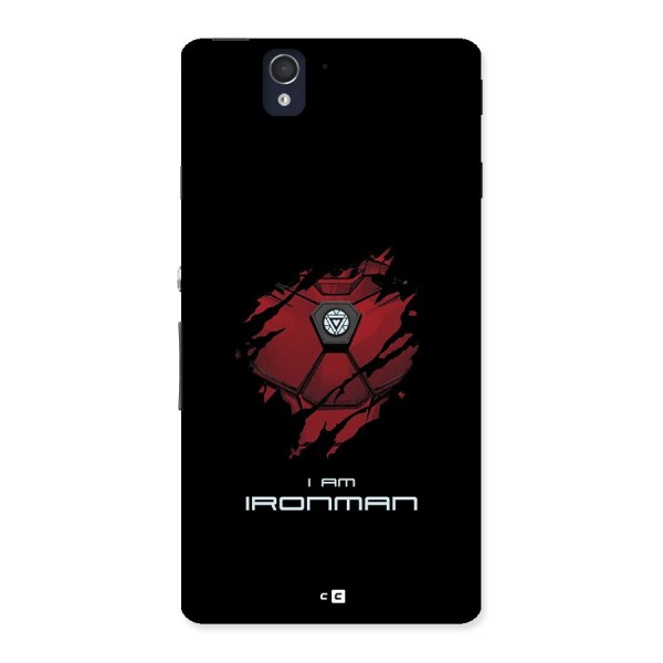 I Am Ironman Back Case for Xperia Z