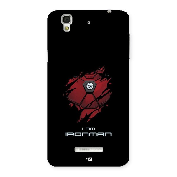 I Am Ironman Back Case for YU Yureka Plus