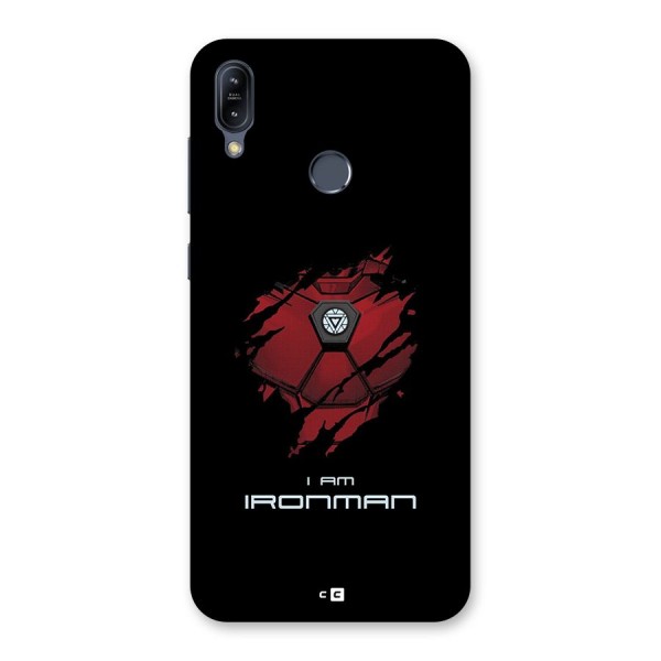 I Am Ironman Back Case for Zenfone Max M2