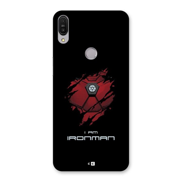 I Am Ironman Back Case for Zenfone Max Pro M1