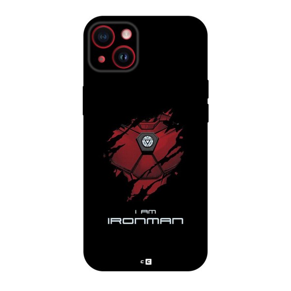 I Am Ironman Back Case for iPhone 14 Plus