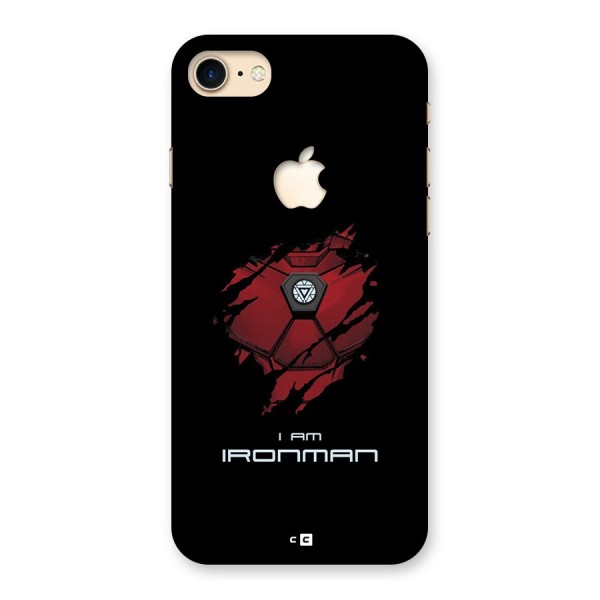 I Am Ironman Back Case for iPhone 7 Apple Cut