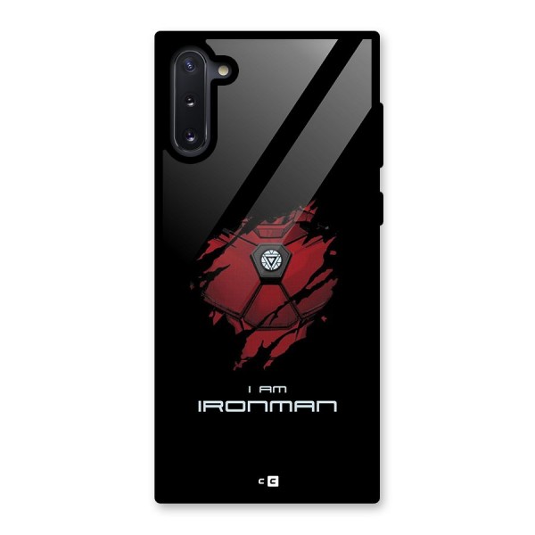 I Am Ironman Glass Back Case for Galaxy Note 10