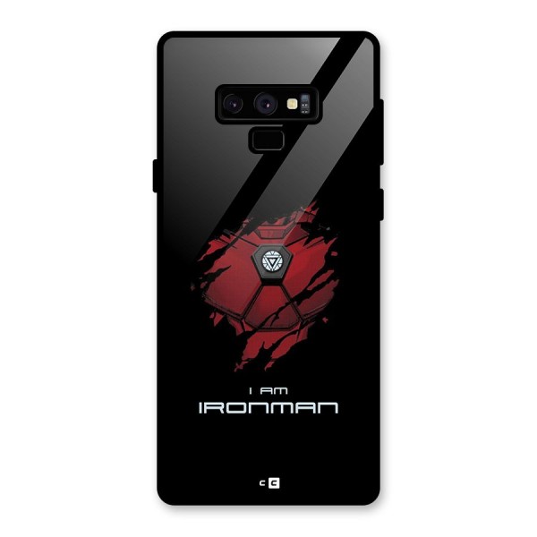 I Am Ironman Glass Back Case for Galaxy Note 9