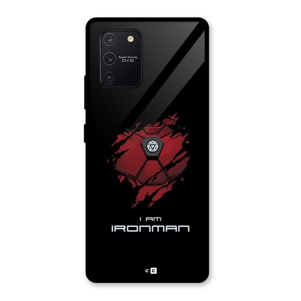 I Am Ironman Glass Back Case for Galaxy S10 Lite