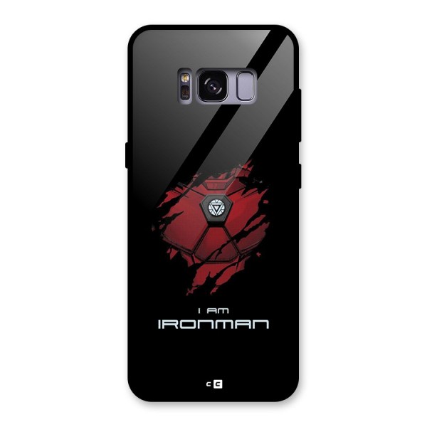 I Am Ironman Glass Back Case for Galaxy S8