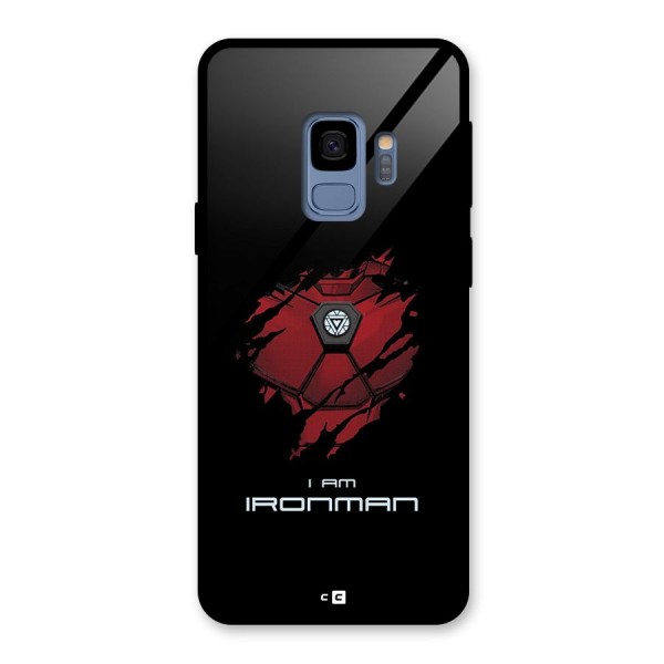 I Am Ironman Glass Back Case for Galaxy S9