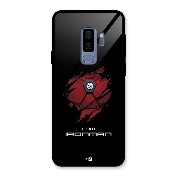 I Am Ironman Glass Back Case for Galaxy S9 Plus