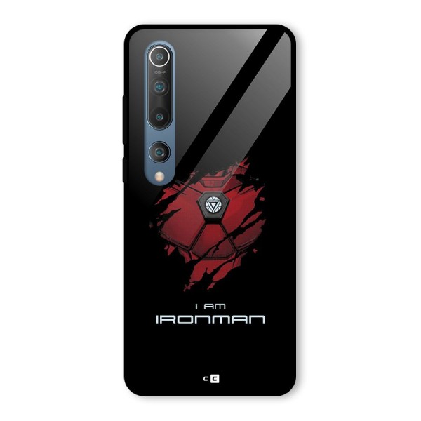 I Am Ironman Glass Back Case for Mi 10