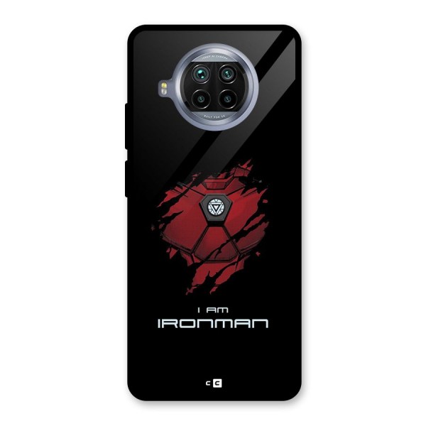 I Am Ironman Glass Back Case for Mi 10i