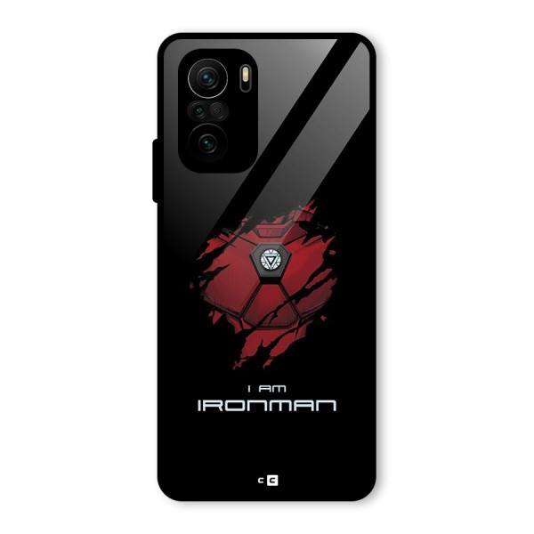 I Am Ironman Glass Back Case for Mi 11X Pro