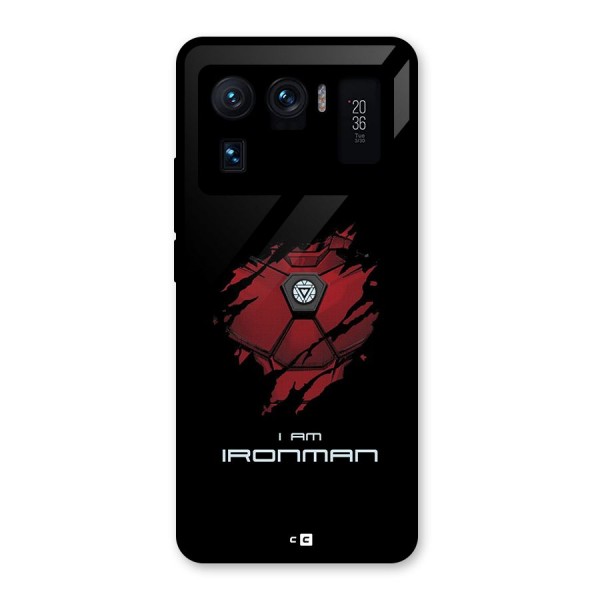 I Am Ironman Glass Back Case for Mi 11 Ultra