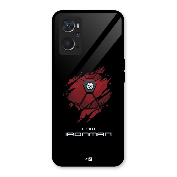 I Am Ironman Glass Back Case for Oppo K10 4G