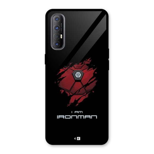 I Am Ironman Glass Back Case for Oppo Reno3 Pro