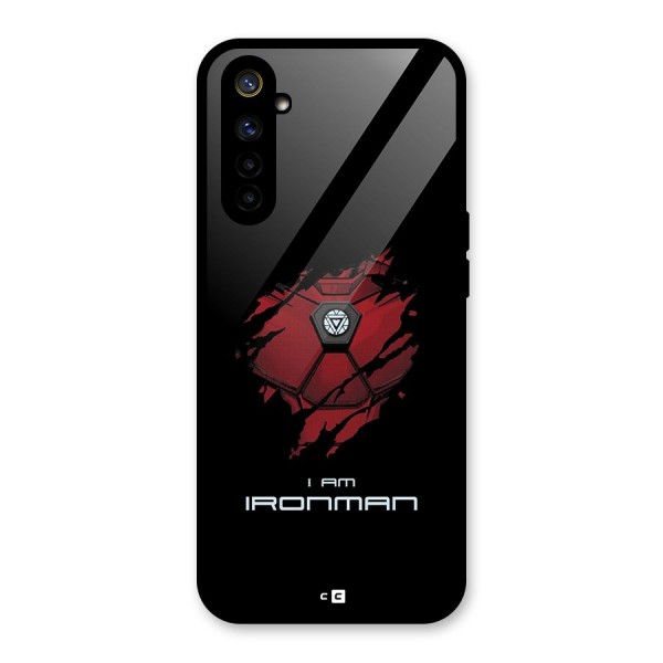 I Am Ironman Glass Back Case for Realme 6