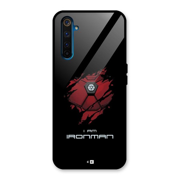 I Am Ironman Glass Back Case for Realme 6 Pro