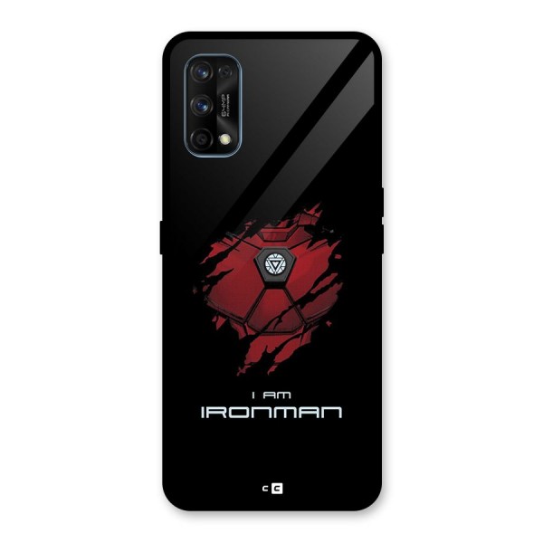 I Am Ironman Glass Back Case for Realme 7 Pro