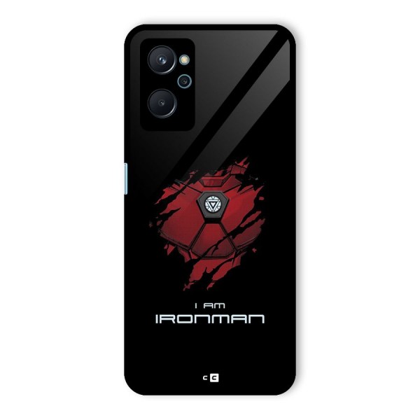 I Am Ironman Glass Back Case for Realme 9i