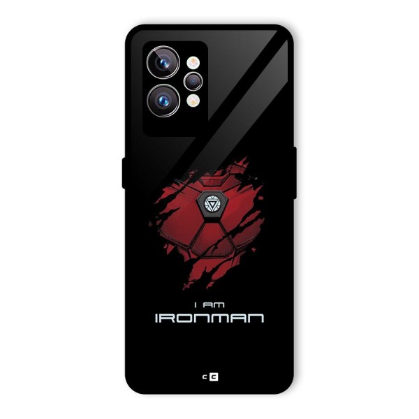 I Am Ironman Glass Back Case for Realme GT2 Pro