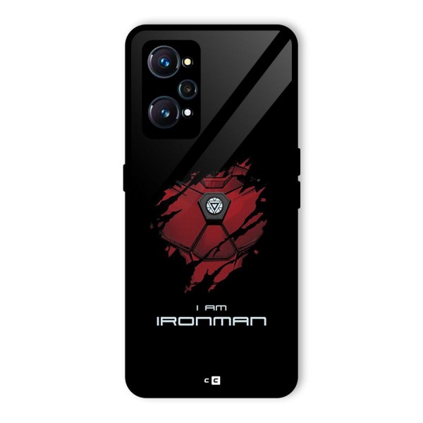 I Am Ironman Glass Back Case for Realme GT 2