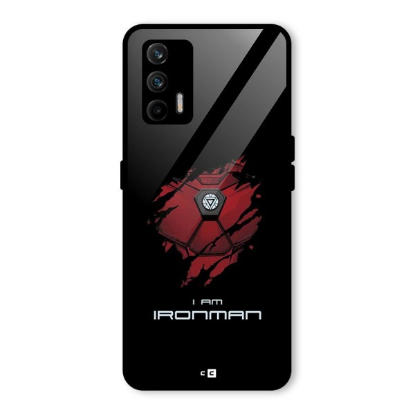 I Am Ironman Glass Back Case for Realme GT 5G