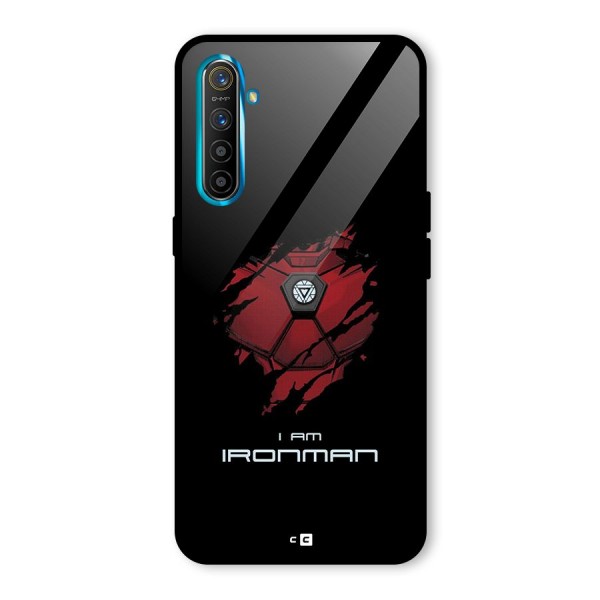 I Am Ironman Glass Back Case for Realme X2