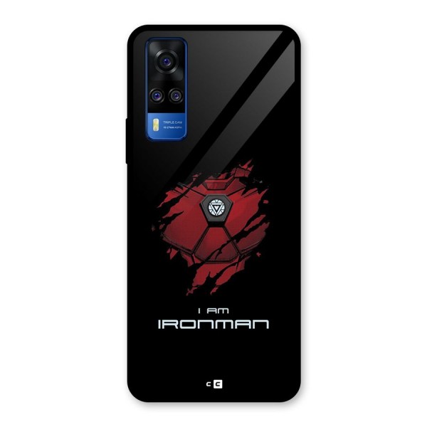 I Am Ironman Glass Back Case for Vivo Y51