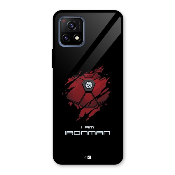 I Am Ironman Glass Back Case for Vivo Y72 5G