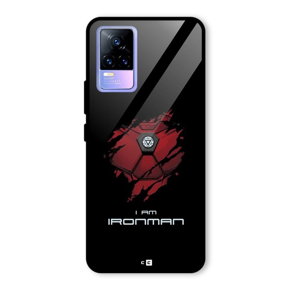 I Am Ironman Glass Back Case for Vivo Y73