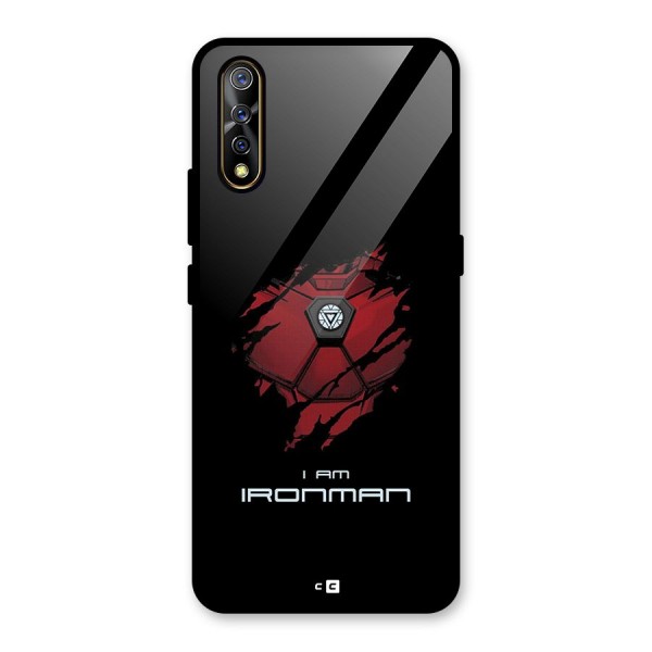 I Am Ironman Glass Back Case for Vivo Z1x