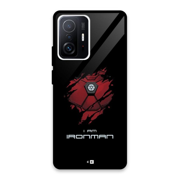 I Am Ironman Glass Back Case for Xiaomi 11T Pro