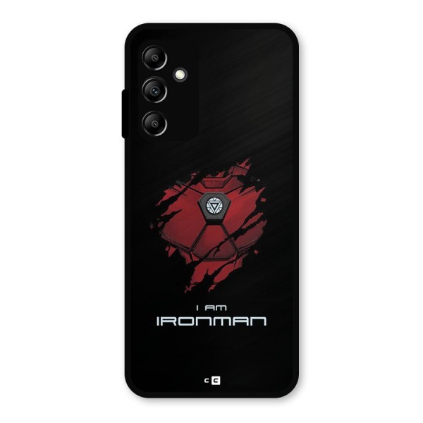 I Am Ironman Metal Back Case for Galaxy A14 5G