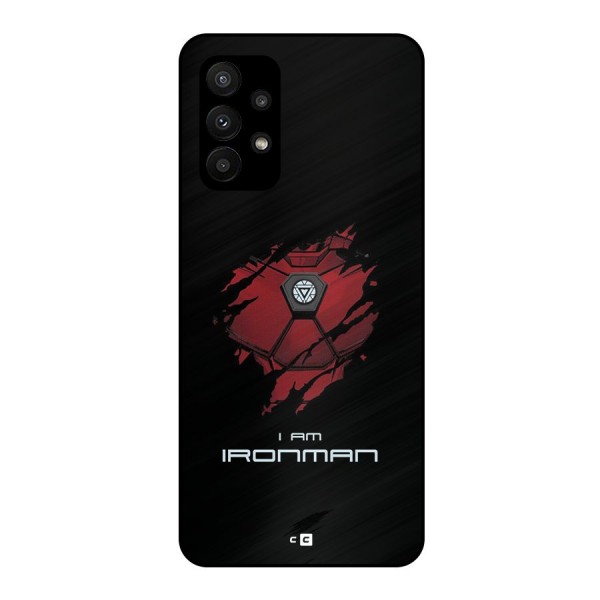 I Am Ironman Metal Back Case for Galaxy A23