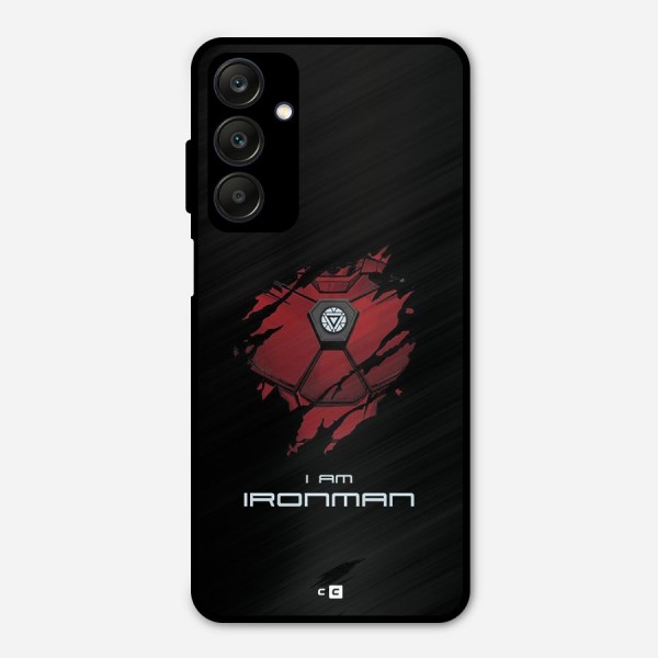 I Am Ironman Metal Back Case for Galaxy A25 5G