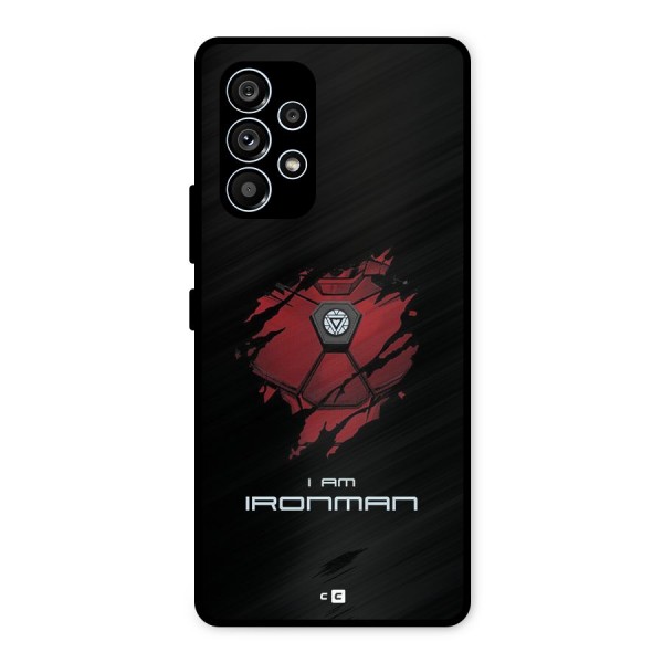 I Am Ironman Metal Back Case for Galaxy A53 5G