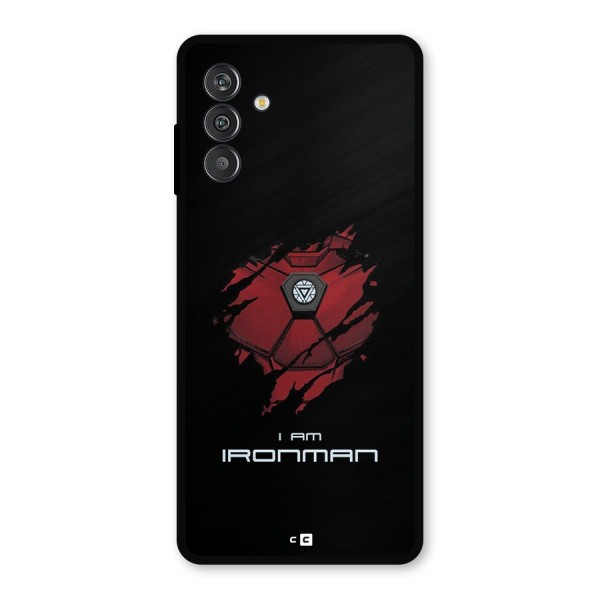 I Am Ironman Metal Back Case for Galaxy F13